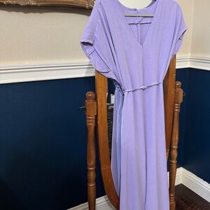 Lavender Tie Back Jumpsuit